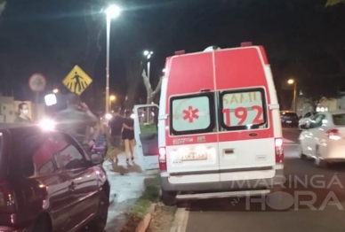 foto de Motorista com sinais de embriaguez atropela pedestre na ciclovia em Maringá 