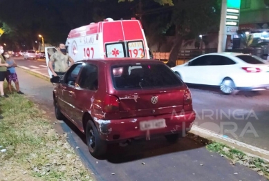 foto de Motorista com sinais de embriaguez atropela pedestre na ciclovia em Maringá 