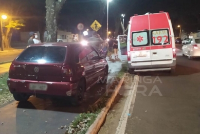 foto de Motorista com sinais de embriaguez atropela pedestre na ciclovia em Maringá 