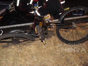 foto de Morre no hospital ciclista que foi atropelado por motocicleta em Sarandi