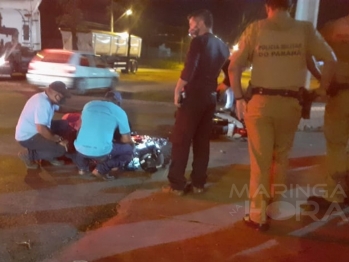 foto de Motociclista morre após acidente na Avenida Morangueira, em Maringá