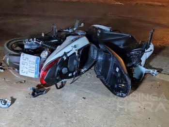 foto de Motociclista morre após acidente na Avenida Morangueira, em Maringá