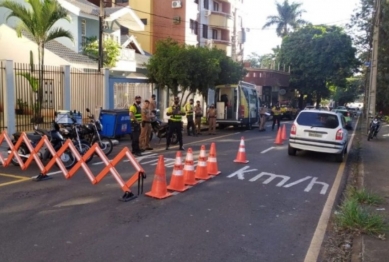 foto de Blitz em Maringá apreende 11 motocicletas com escapamento irregular 