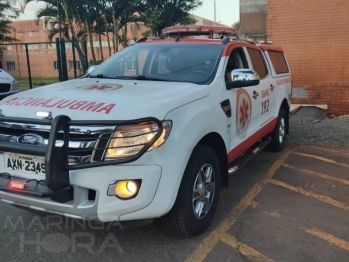 foto de Homem é agredido com garrafa de vidro, em Maringá 