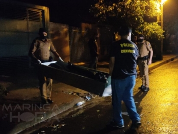 foto de Travesti e mulher são assassinadas a tiros no interior de residência em Maringá