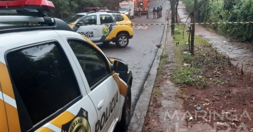 Ladrão morre após cair de altura de 8 metros durante fuga em Maringá