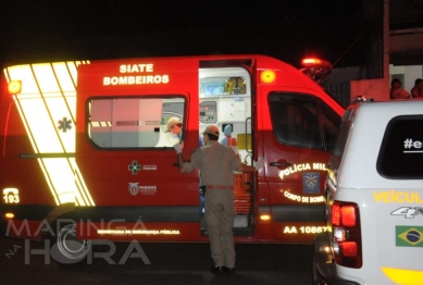 foto de Elemento aponta simulacro para PM após perseguição e leva tiro no pé, em Maringá