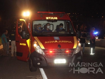 foto de Mulher morre após colisão entre carro e caminhão no Contorno Norte em Maringá