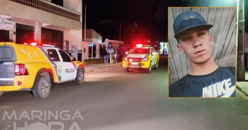 Jovem morre após ser baleado em rua do centro de Mandaguari