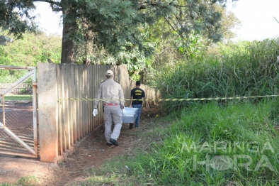 foto de Maringá: homem é encontrado morto em córrego no Conjunto João de Barro