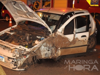 foto de Morre no hospital uma das quatro vítimas de acidente que motorista embriagado provocou em Maringá