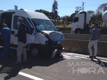 foto de Motorista freia para não atropelar cachorro, e mulher acaba morrendo na BR-376 entre Iguatemi e Maringá 