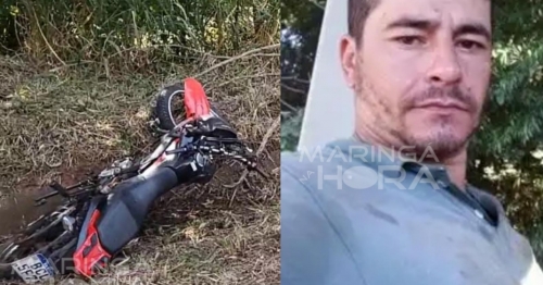 Motociclista morre após se envolver em acidente com caminhão entre Moreira Sales e Paraná do Oeste