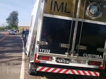 foto de Motociclista morre após se envolver em acidente com caminhão entre Moreira Sales e Paraná do Oeste