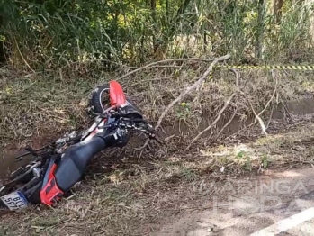 foto de Motociclista morre após se envolver em acidente com caminhão entre Moreira Sales e Paraná do Oeste