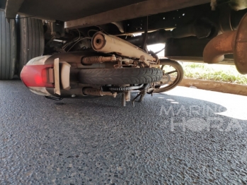 foto de Motociclista morre após acidente na rotatória de acesso a Cocamar em Maringá