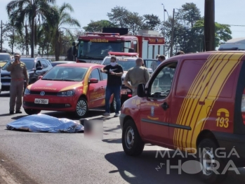 foto de Motociclista morre após acidente na rotatória de acesso a Cocamar em Maringá