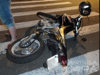 foto de Motorista invade a preferencial e causa acidente no Jardim Alvorada em Maringá