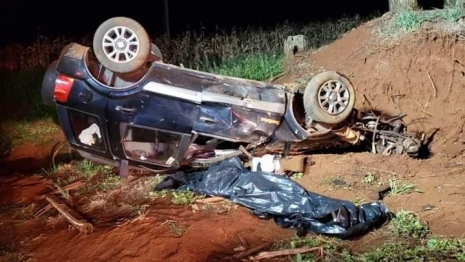 foto de Jovem de 21 anos morre após capotar carro em rodovia PR-082