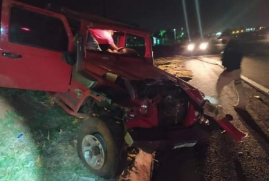 foto de Motorista morre em acidente envolvendo carro com placas de Maringá