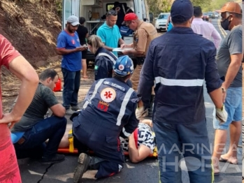 foto de Duas crianças e dois adultos ficam feridos em acidente na região de Maringá