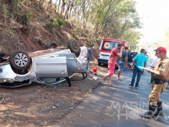 foto de Duas crianças e dois adultos ficam feridos em acidente na região de Maringá