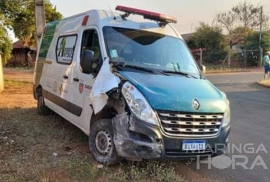 foto de Motorista bate ambulância em muro e acaba sendo preso por embriaguez ao volante na região de Maringá