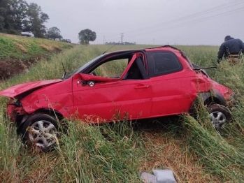 foto de Jovem morre após após capotar carro com mais de 800 quilos de maconha na BR 369