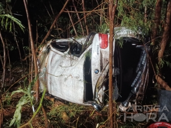 foto de Empresário de 33 anos morre após capotar BMW na BR-376