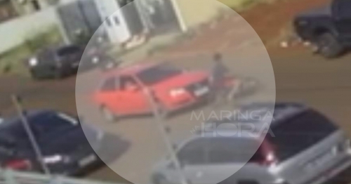 Vídeo mostra momento em que motorista foge após atropelar criança em Sarandi