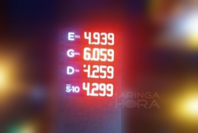 foto de Preço da gasolina ultrapassa os R$6,00 em postos de Maringá e causa revolta entre a população