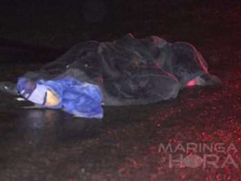 foto de Jovem sai de bar após desentendimento e morre atropelado em avenida de Maringá