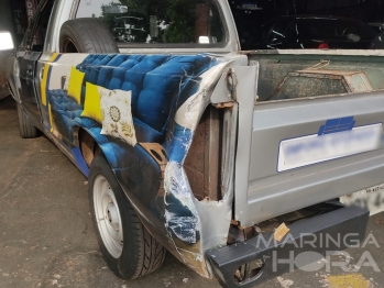 foto de Motociclista fica ferido depois de bater em veículo que manobrava no Jardim Alvorada