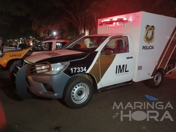 foto de Jovem é executado a tiros em praça pública na cidade de Mandaguaçu 