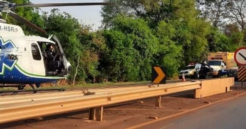 foto de Jovens são socorridos cerca de oito horas após sofrer acidente em rodovia na região