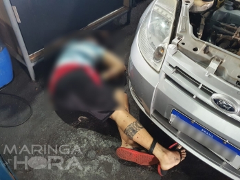 foto de Rapaz é morto a tiros dentro de oficina na região de Maringá