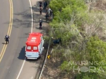 foto de Acidente com moto esportiva mata advogado maringaense