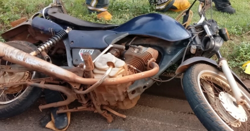 Motociclista atropelado por caminhão no Contorno Sul de Maringá, morre no hospital