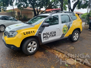 foto de Homem é baleado dentro de veículo no Jardim Aeroporto, em Maringá