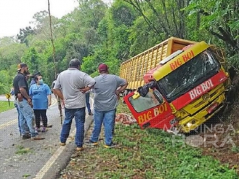 foto de Homem que dirigia caminhão com placas de Maringá morre em trágico acidente em rodovia