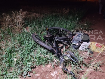 foto de Ciclista morre após ser atingido por carro no distrito do Vale Azul, em Sarandi