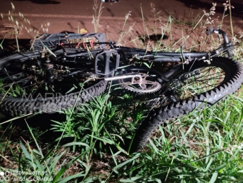 foto de Ciclista morre após ser atingido por carro no distrito do Vale Azul, em Sarandi