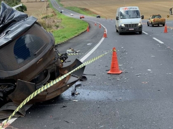 foto de Colisão frontal na rodovia PR-444 mata médico recém formado em Maringá