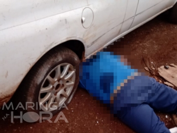 foto de Homem é executado com vários tiros de pistola em Maringá