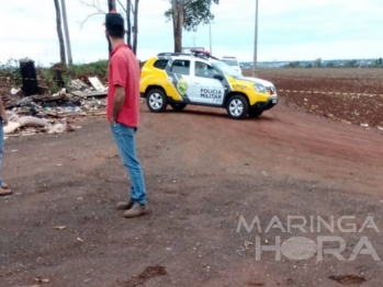 foto de Identificado homem morto a tiros na zona rural de Maringá