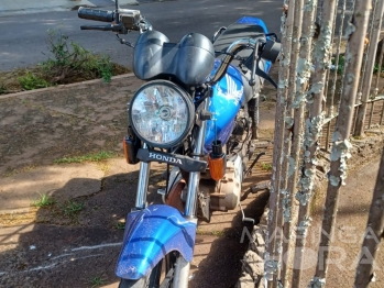 foto de Colisão entre carro e moto deixa motociclista ferido no distrito de Iguatemi