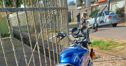 Colisão entre carro e moto deixa motociclista ferido no distrito de Iguatemi