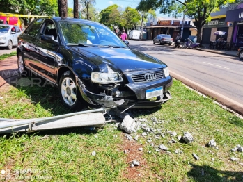 foto de Ciclista é socorrido inconsciente após acidente na Avenida Mandacaru em Maringá