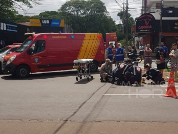 foto de Idoso fica ferido após ser atropelado por carro em Maringá