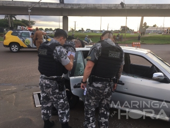 foto de IML identifica os elementos mortos após confronto com a PM entre Maringá e Sarandi